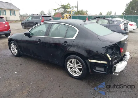 2010 Infiniti G37X из США, поврежденный, VIN JN1CV6AR2AM252442